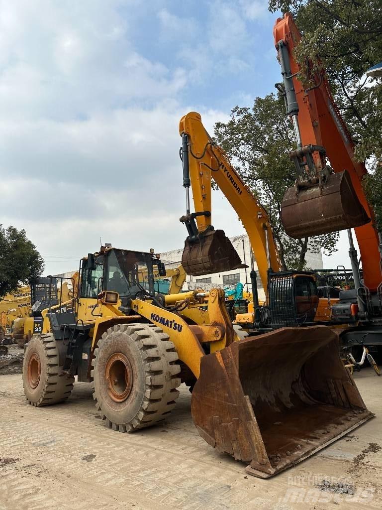 Komatsu WA 470-6 Naudoti ratiniai krautuvai