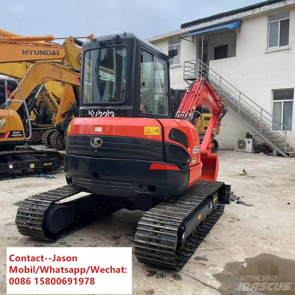 Kubota U55-5 Mini ekskavatoriai < 7 t