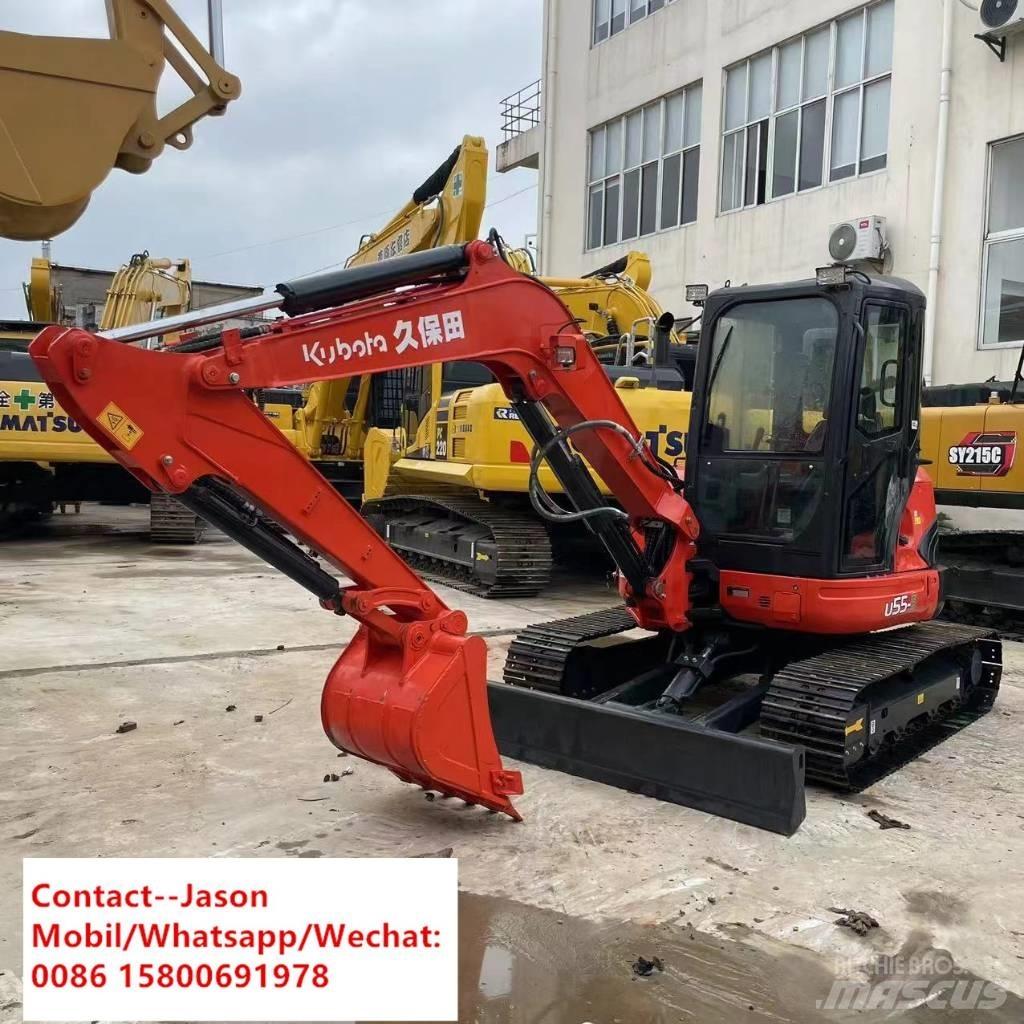 Kubota U55-5 Mini ekskavatoriai < 7 t
