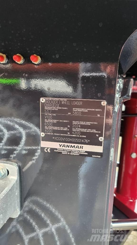 Yanmar V100/5 Naudoti ratiniai krautuvai