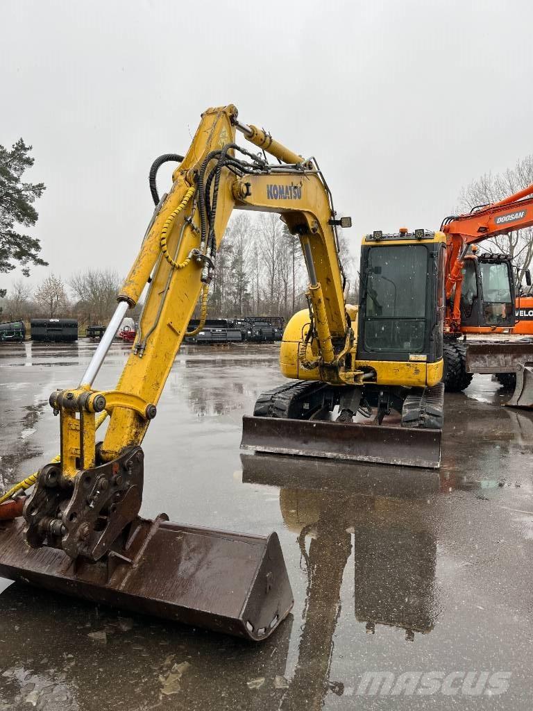 Komatsu PC 80 MR-3 Vikšriniai ekskavatoriai