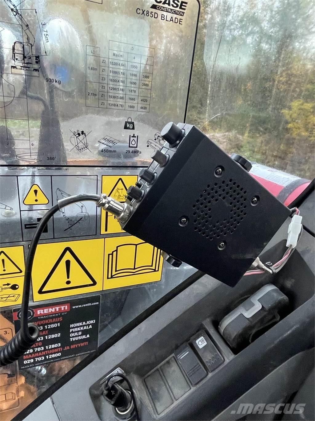 CASE CX85D SR Vidutinės galios ekskavatoriai 7-12 t