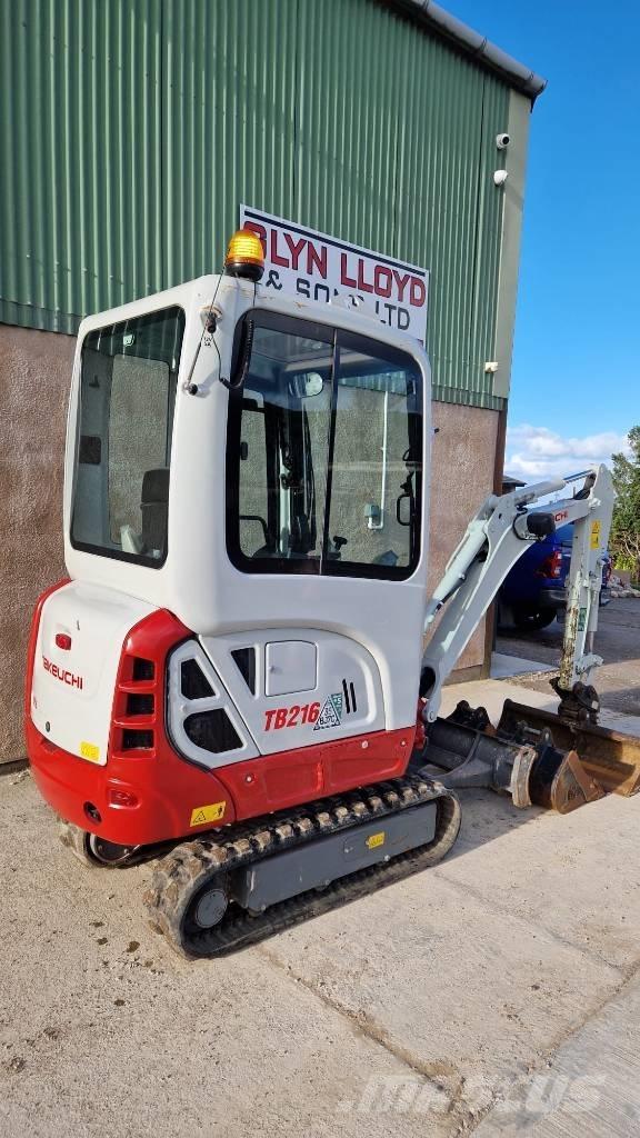 Takeuchi TB 216 A Mini ekskavatoriai < 7 t
