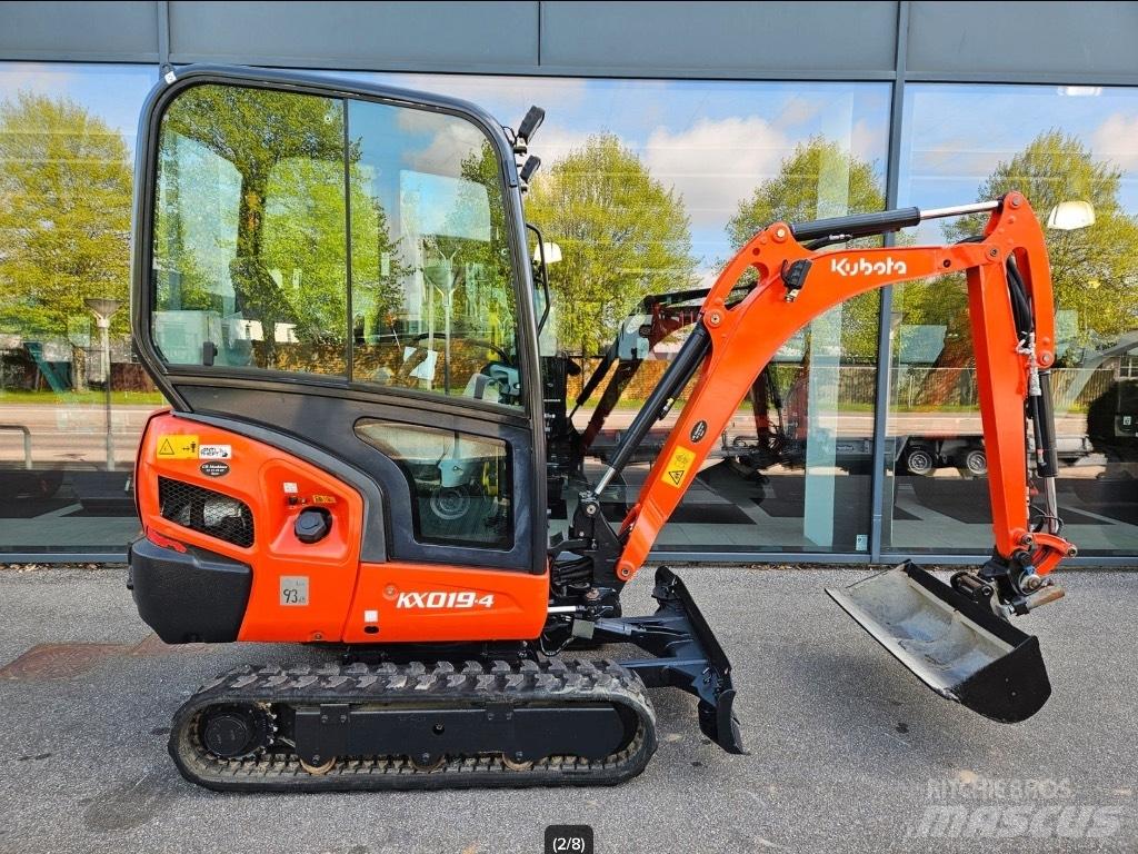 Kubota KX 019-4 Mini ekskavatoriai < 7 t