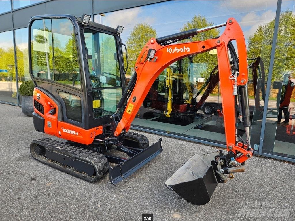 Kubota KX 019-4 Mini ekskavatoriai < 7 t