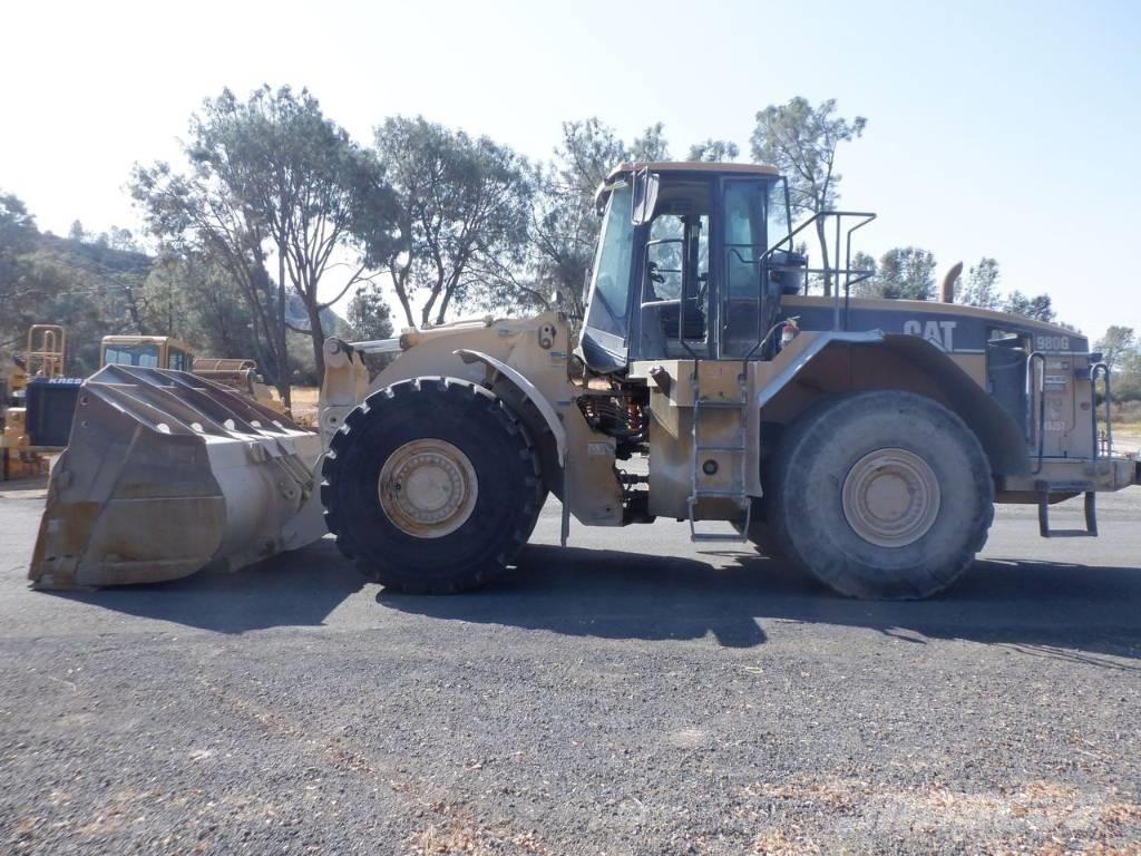CAT 980 G II Naudoti ratiniai krautuvai