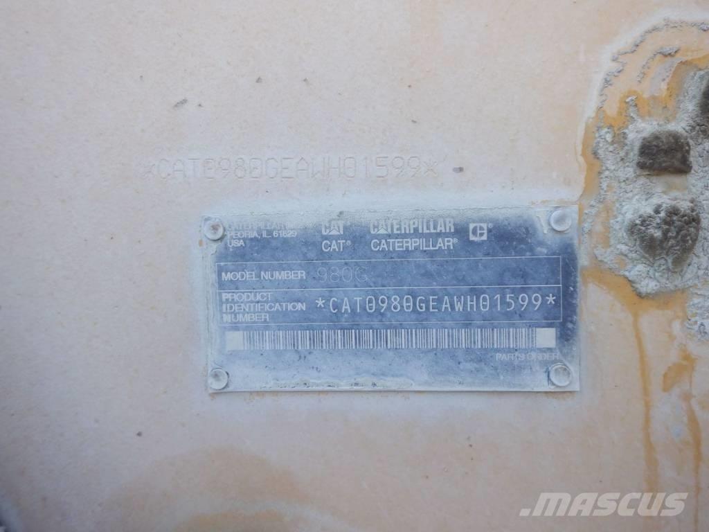 CAT 980 G II Naudoti ratiniai krautuvai