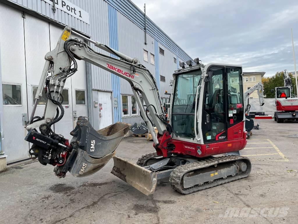 Takeuchi TB 235-2 Mini ekskavatoriai < 7 t