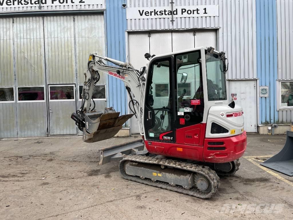 Takeuchi TB 235-2 Mini ekskavatoriai < 7 t