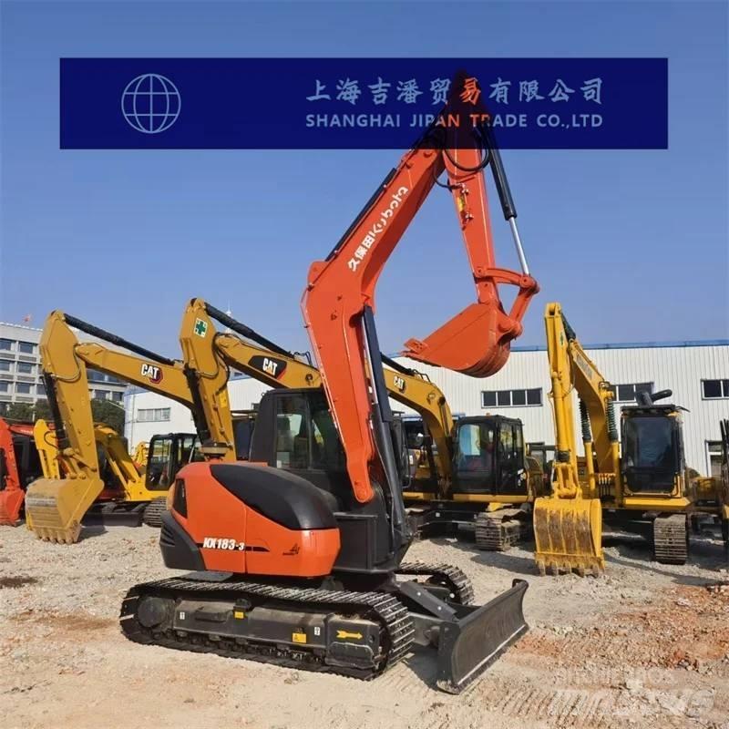 Kubota KX 183 Vidutinės galios ekskavatoriai 7-12 t
