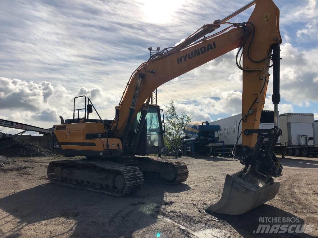 Hyundai HX 220 L Vikšriniai ekskavatoriai
