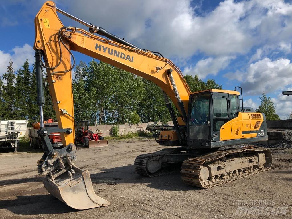 Hyundai HX 220 L Vikšriniai ekskavatoriai