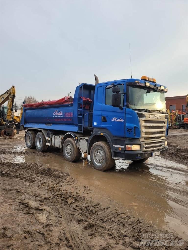 Scania R 420 8X4 Savivarčiai