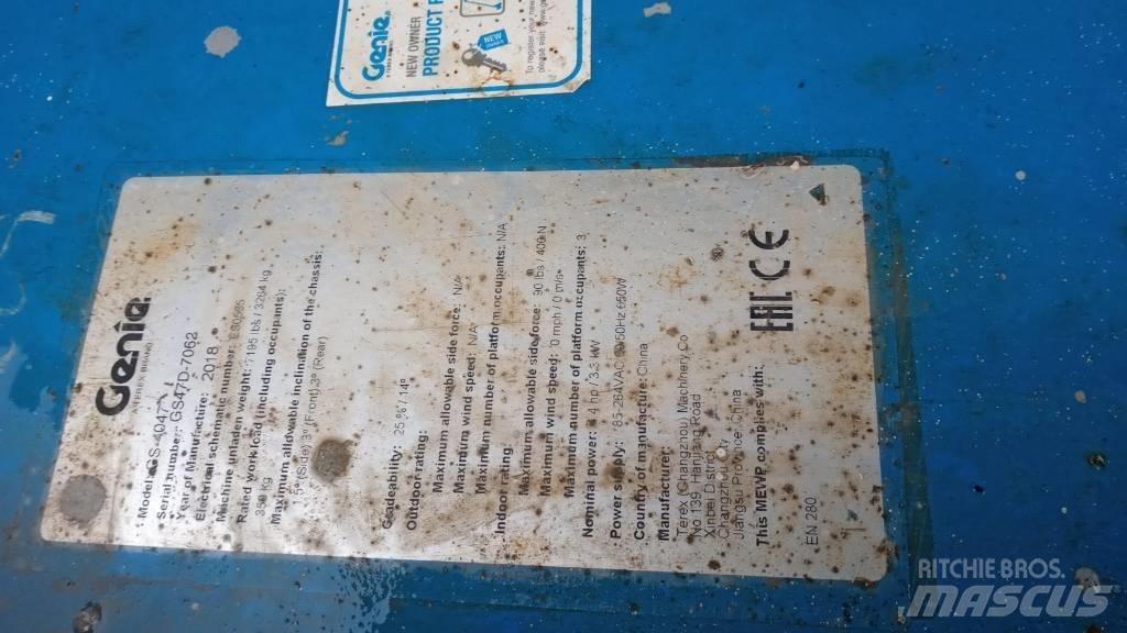 Genie GS4047 Žirkliniai keltuvai
