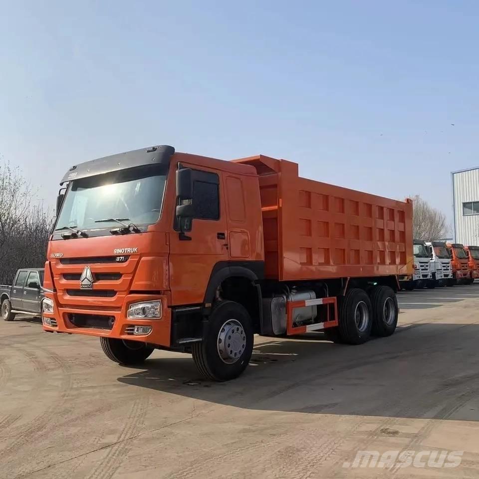Howo 375 6x4 Savivarčių priekabų vilkikai