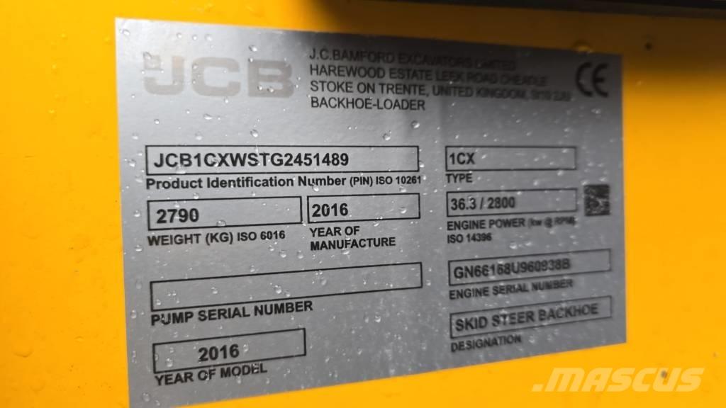 JCB 1 CX Ekskavatoriniai krautuvai
