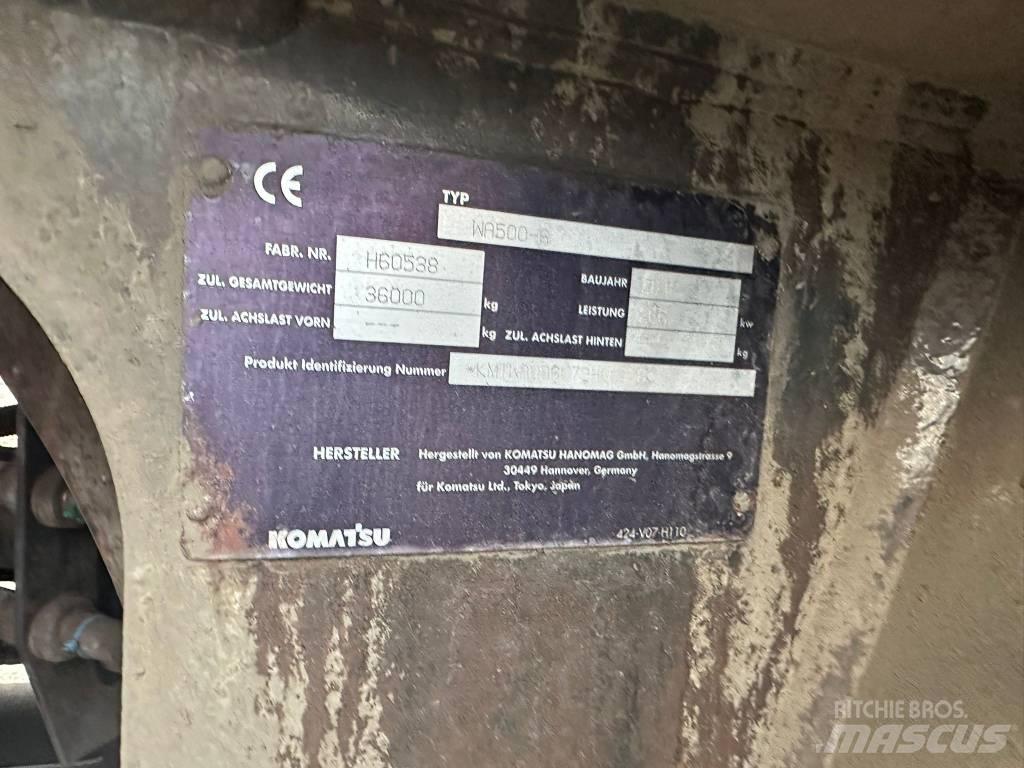Komatsu WA 500-6 Naudoti ratiniai krautuvai