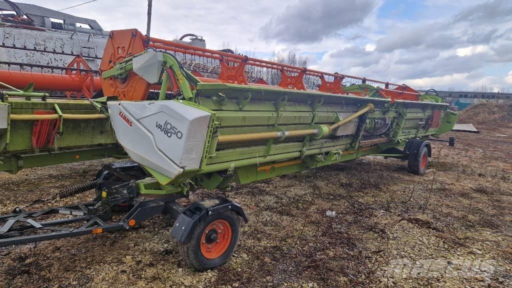 CLAAS Vario 1050 Derliaus nuėmimo kombainų galvos