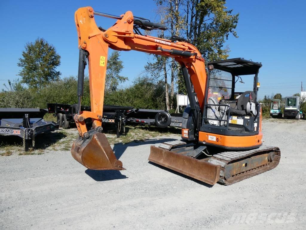Hitachi ZX 55 UR-5B Mini ekskavatoriai < 7 t