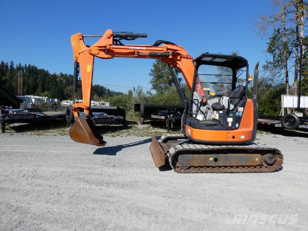 Hitachi ZX 55 UR-5B Mini ekskavatoriai < 7 t