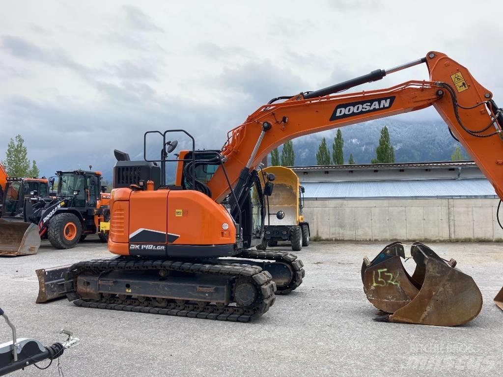 Doosan DX 140 LCR-7 Vikšriniai ekskavatoriai