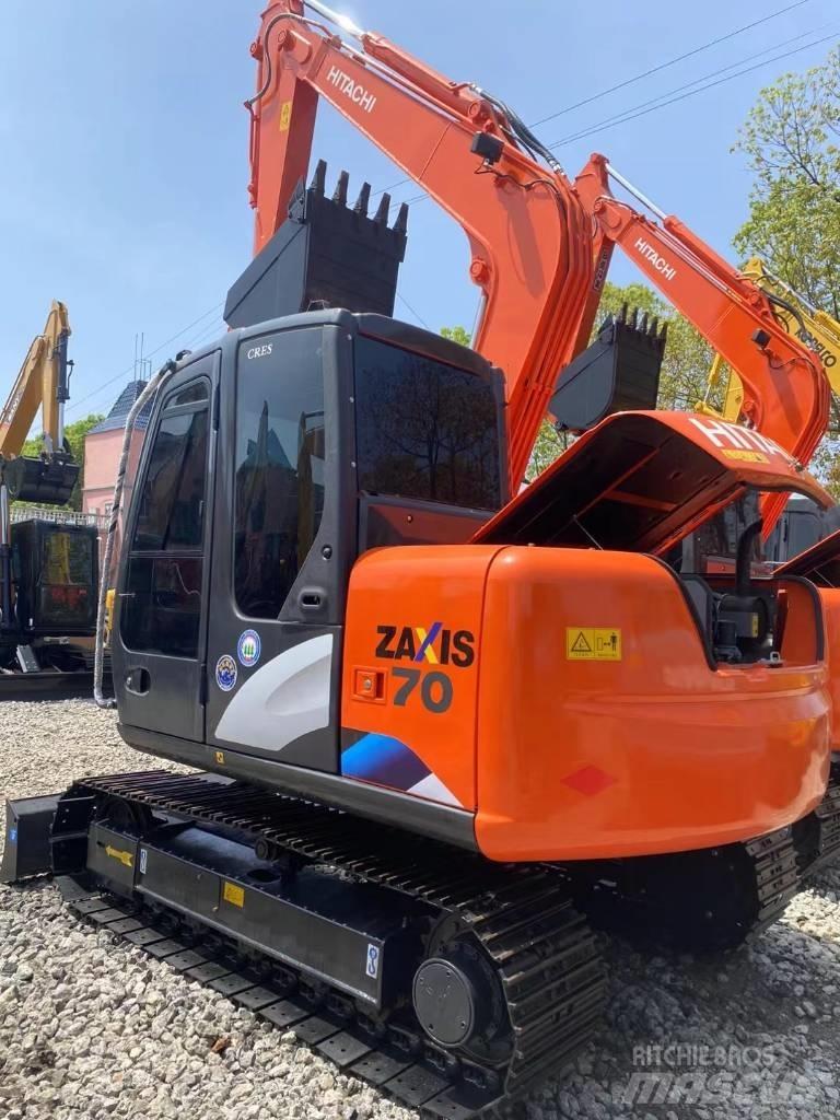 Hitachi 70-5A Vikšriniai ekskavatoriai
