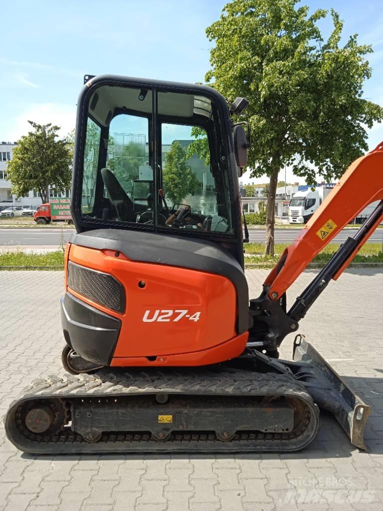 Kubota U 27-4 Mini ekskavatoriai < 7 t