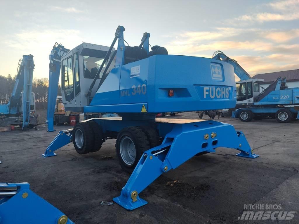 Fuchs MHL 340 C Atliekų / pramoniniai krautuvai