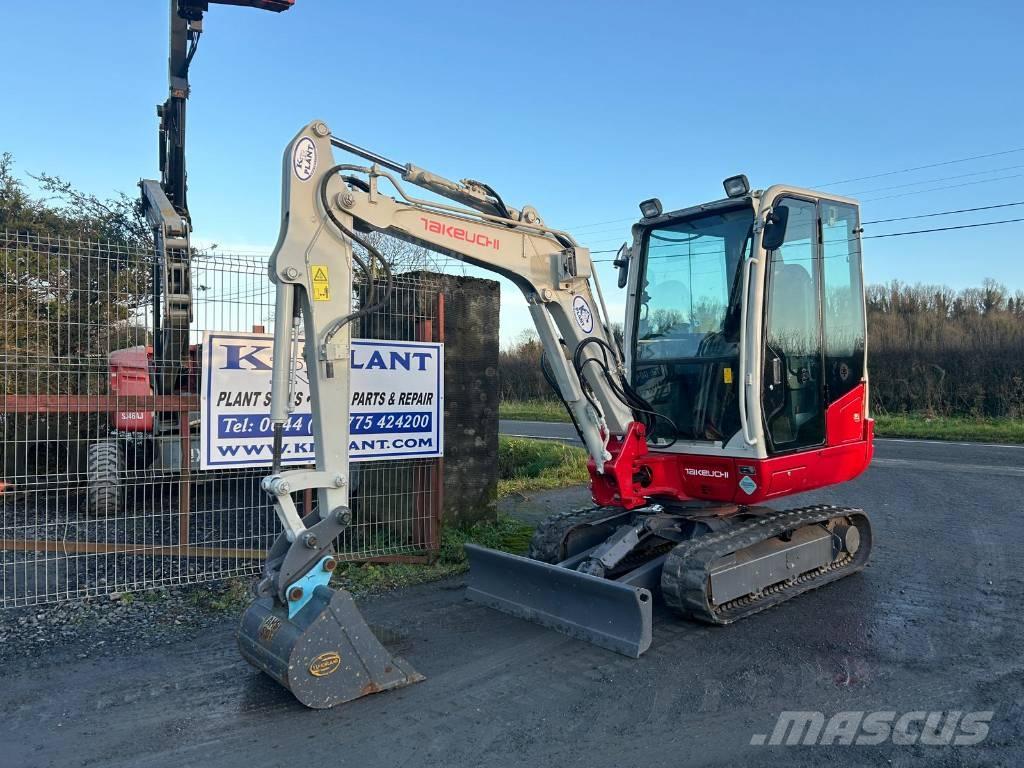 Takeuchi TB 230 Mini ekskavatoriai < 7 t