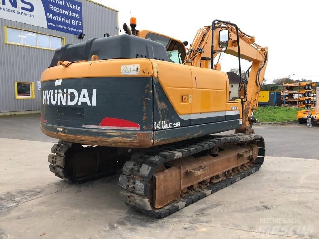 Hyundai 140 LC9 Vikšriniai ekskavatoriai