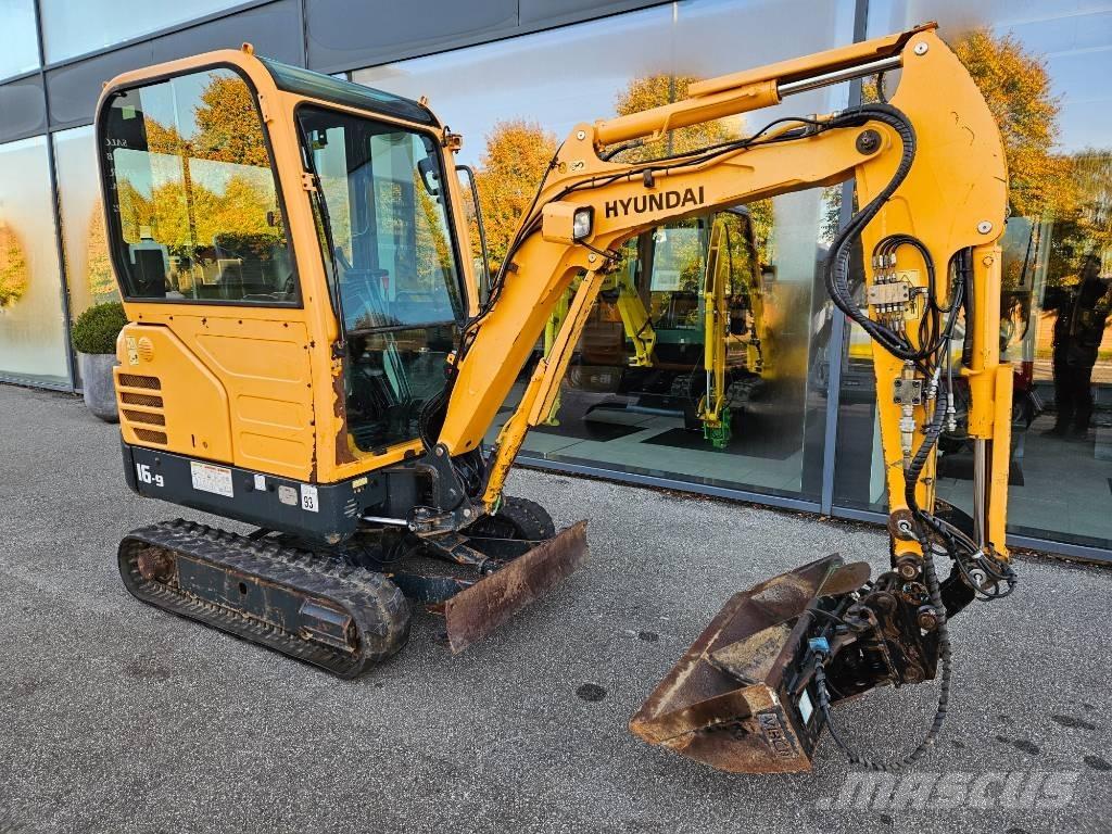 Hyundai Robex 16-9 Mini ekskavatoriai < 7 t