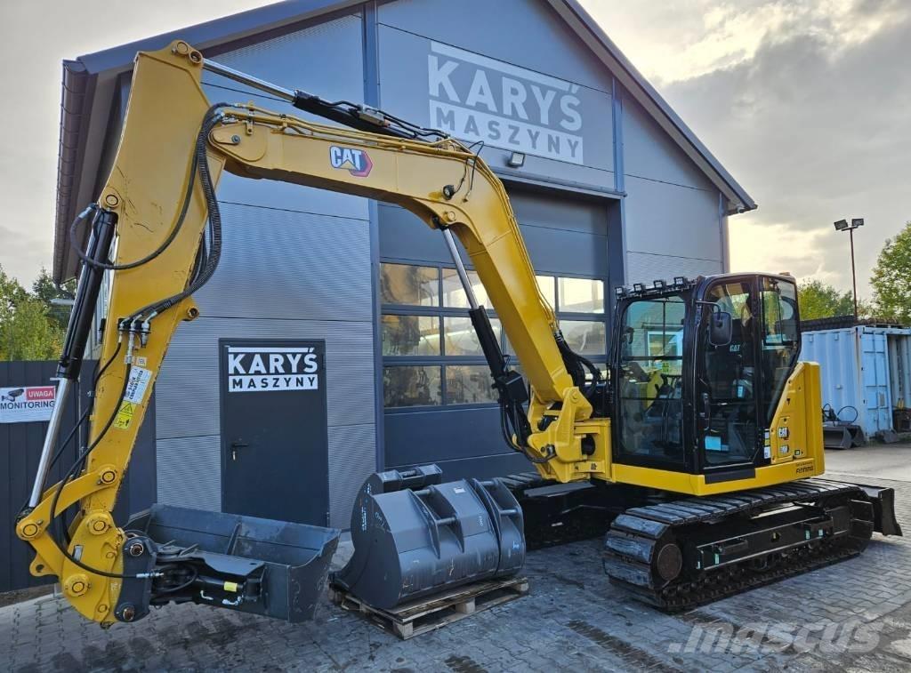 CAT 308 CR Vidutinės galios ekskavatoriai 7-12 t
