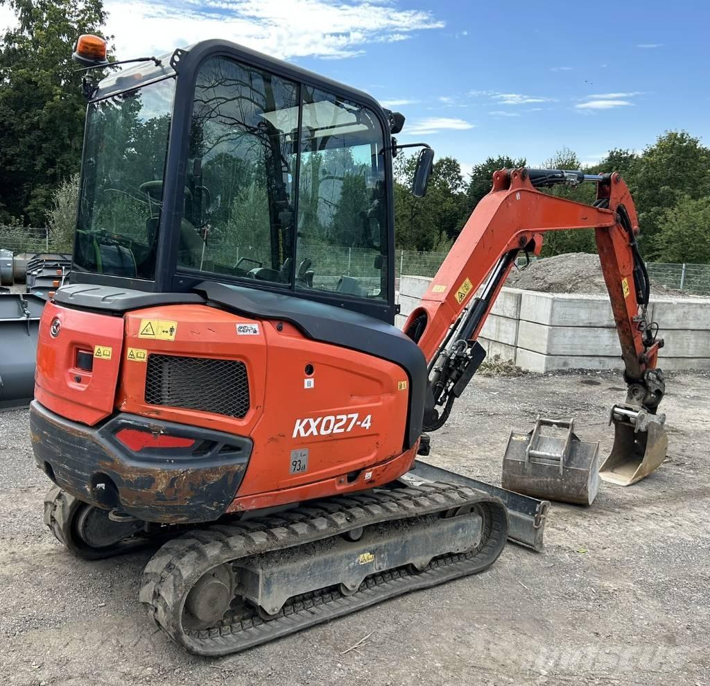 Kubota KX 027 Mini ekskavatoriai < 7 t