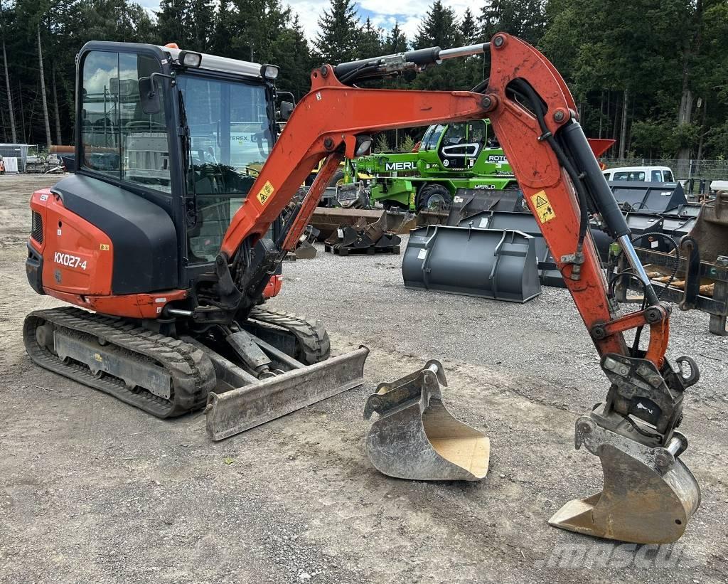 Kubota KX 027 Mini ekskavatoriai < 7 t