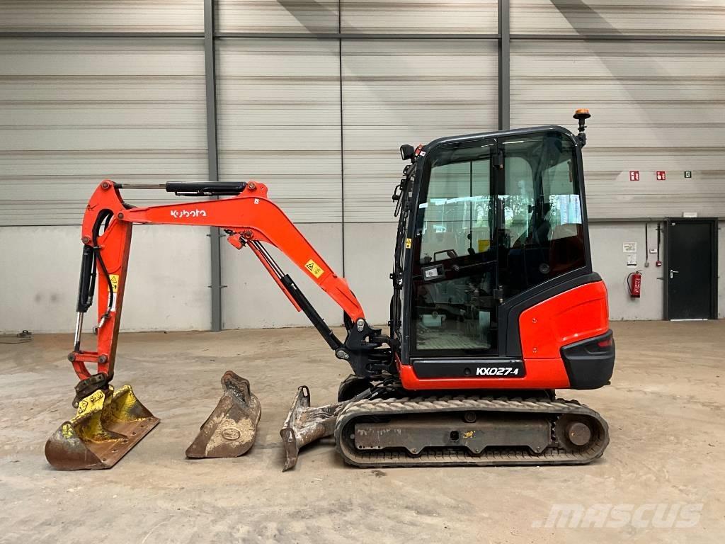 Kubota KX 027-4 Mini ekskavatoriai < 7 t
