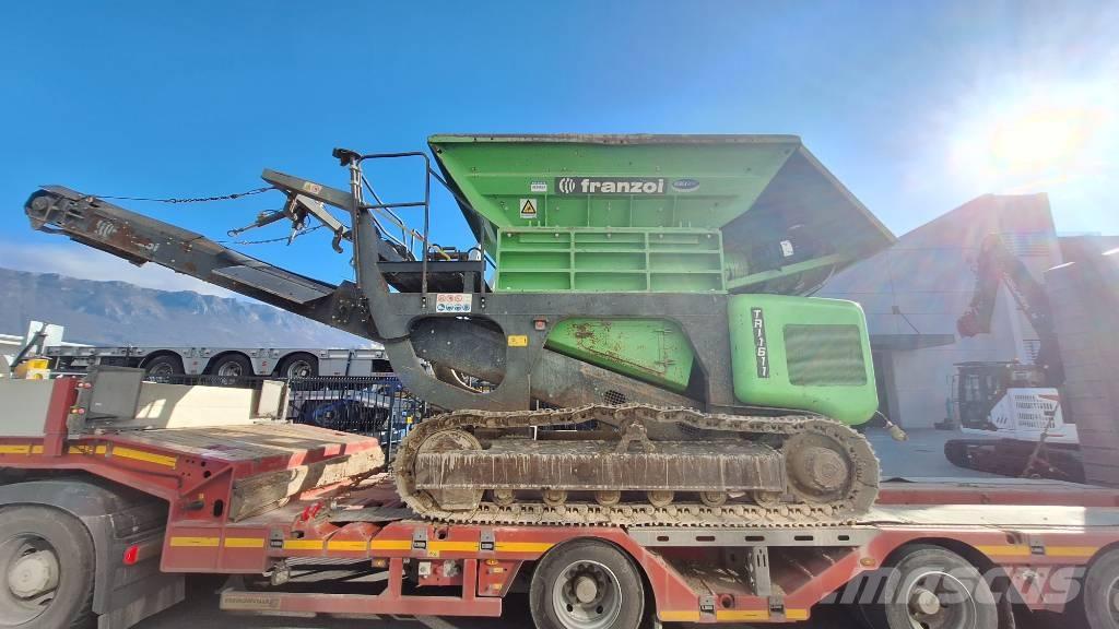 Franzoi TRI 1611 FP Mobilūs smulkintuvai