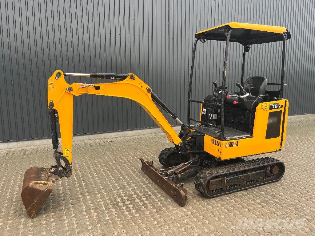 JCB 16 C-1 Mini ekskavatoriai < 7 t