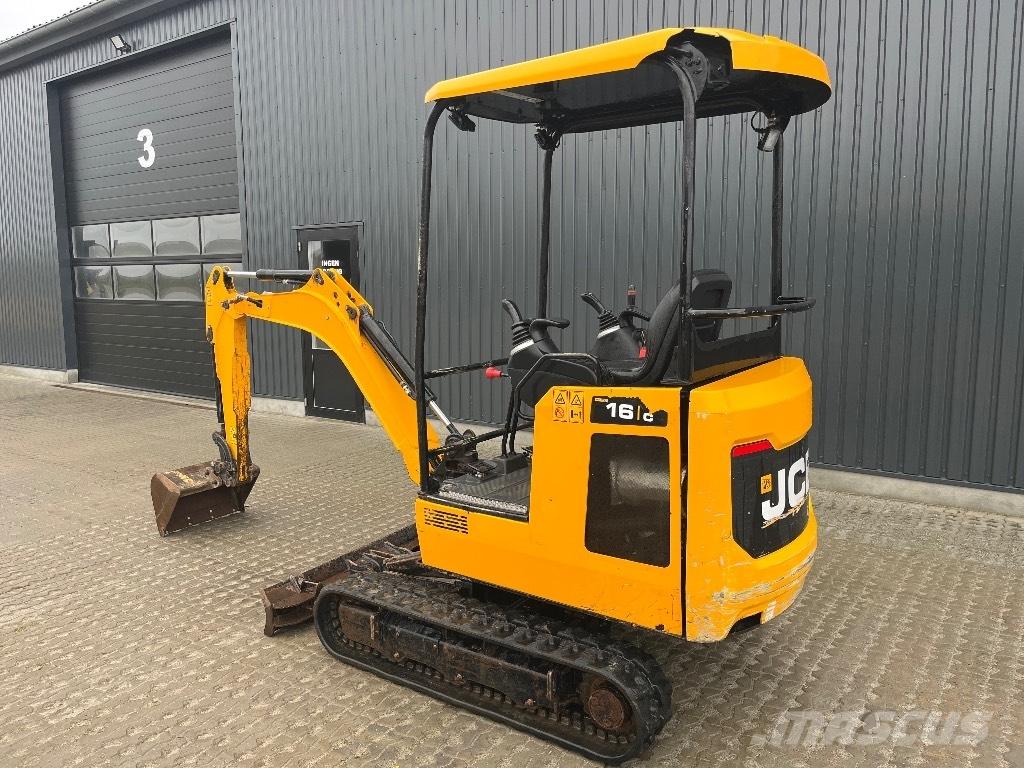 JCB 16 C-1 Mini ekskavatoriai < 7 t