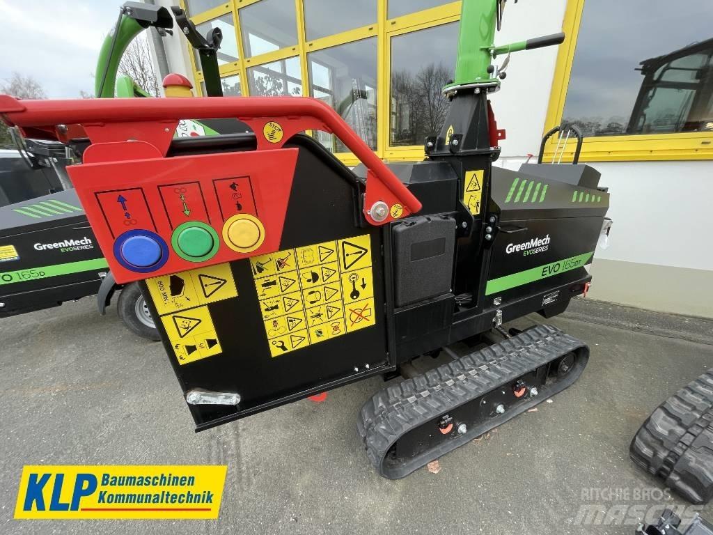 Greenmech EVO 165 D Medienos smulkintuvai
