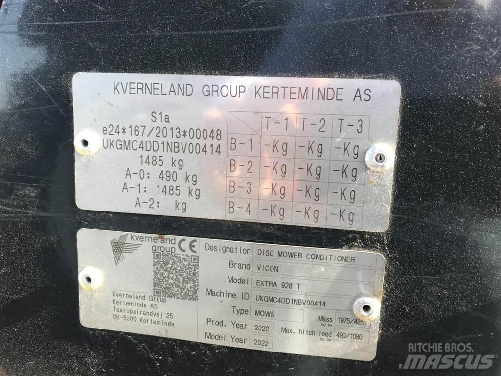 Vicon Extra 928T Šienapjovės