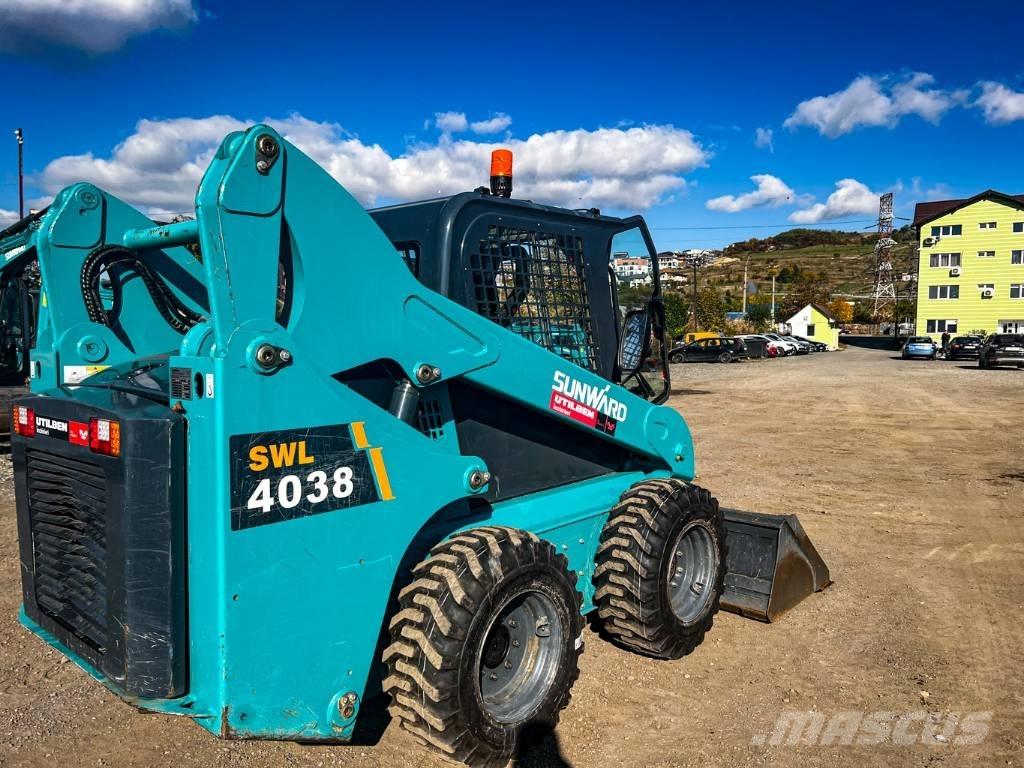 Sunward 4038 Krautuvai su šoniniu pasukimu