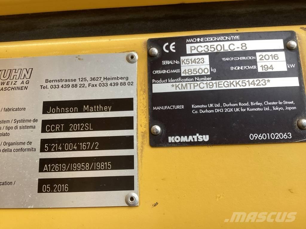 Komatsu PC 350 LC-8 Griovimo ekskavatoriai