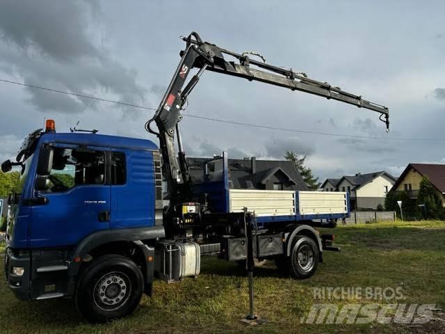 MAN TGM 18.290 Savivarčių priekabų vilkikai
