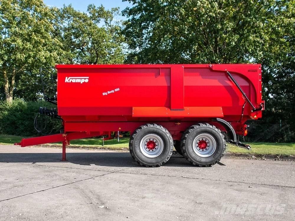 Krampe Big Body 600 Savivartės priekabos
