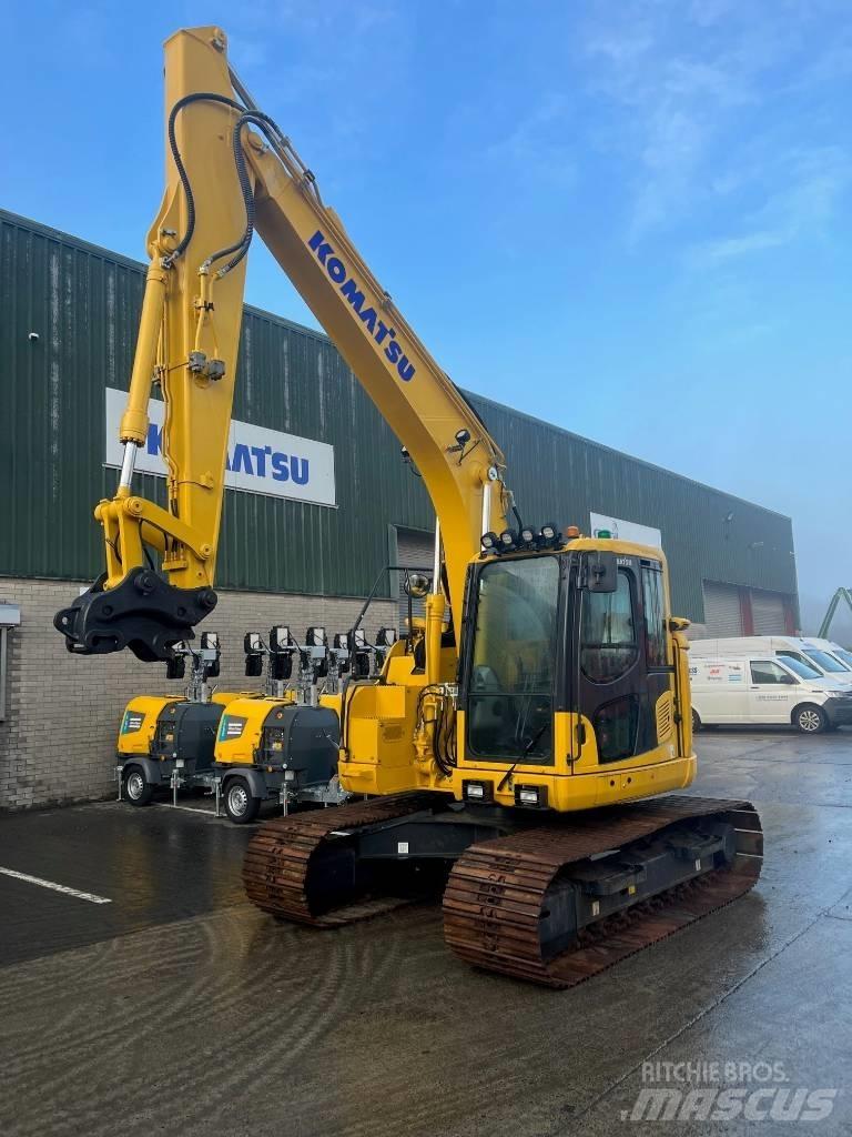 Komatsu PC138US-11 Vikšriniai ekskavatoriai