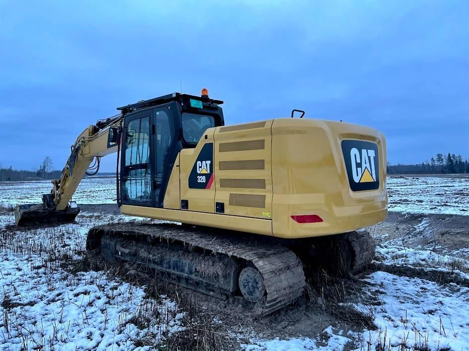 CAT 320 Vikšriniai ekskavatoriai