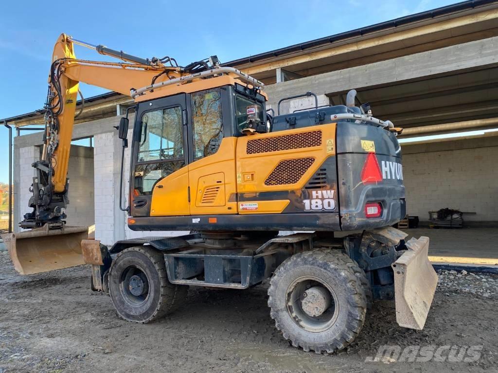 Hyundai HW 180 Ratiniai ekskavatoriai