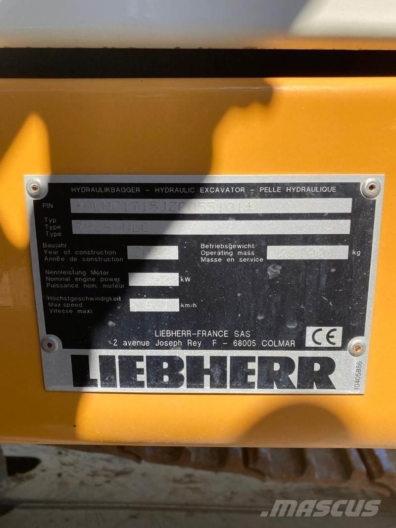 Liebherr R926 Vikšriniai ekskavatoriai