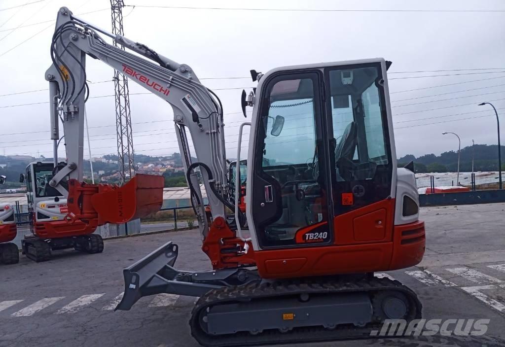 Takeuchi TB 240 Mini ekskavatoriai < 7 t