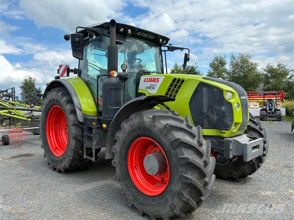 CLAAS ARION 650 Traktoriai